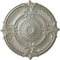 Ekena Millwork Attica Acanthus Leaf Ceiling Medallion (Fits Canopies up to 4 5/8"), 53 1/2"OD x 3 1/2"P, Flash Gold CM53ATFLS - alternate 1